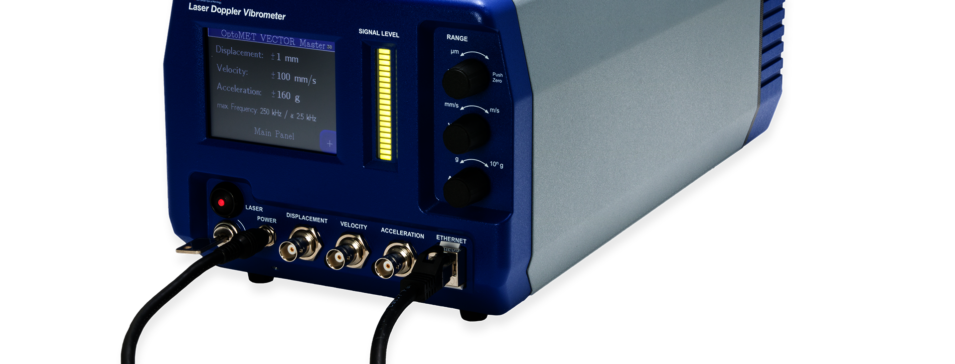 Vector-Series - Single-Point Laser Vibrometer using a Helium-Neon ...