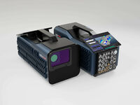 Laser-scanning vibrometer: front and rear view