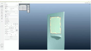 Erstellung von Messpunkten in der Software für Schwingungsmessung