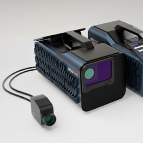 Scanning-Laservibrometer mit angeschlossenem Faserkopf