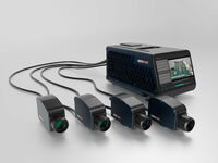 Optomet SMART Multi-Fiber laser vibrometer with 4 faser heads