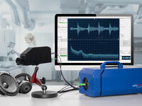Optomet Fiber-Series vibrometer with fiberheads