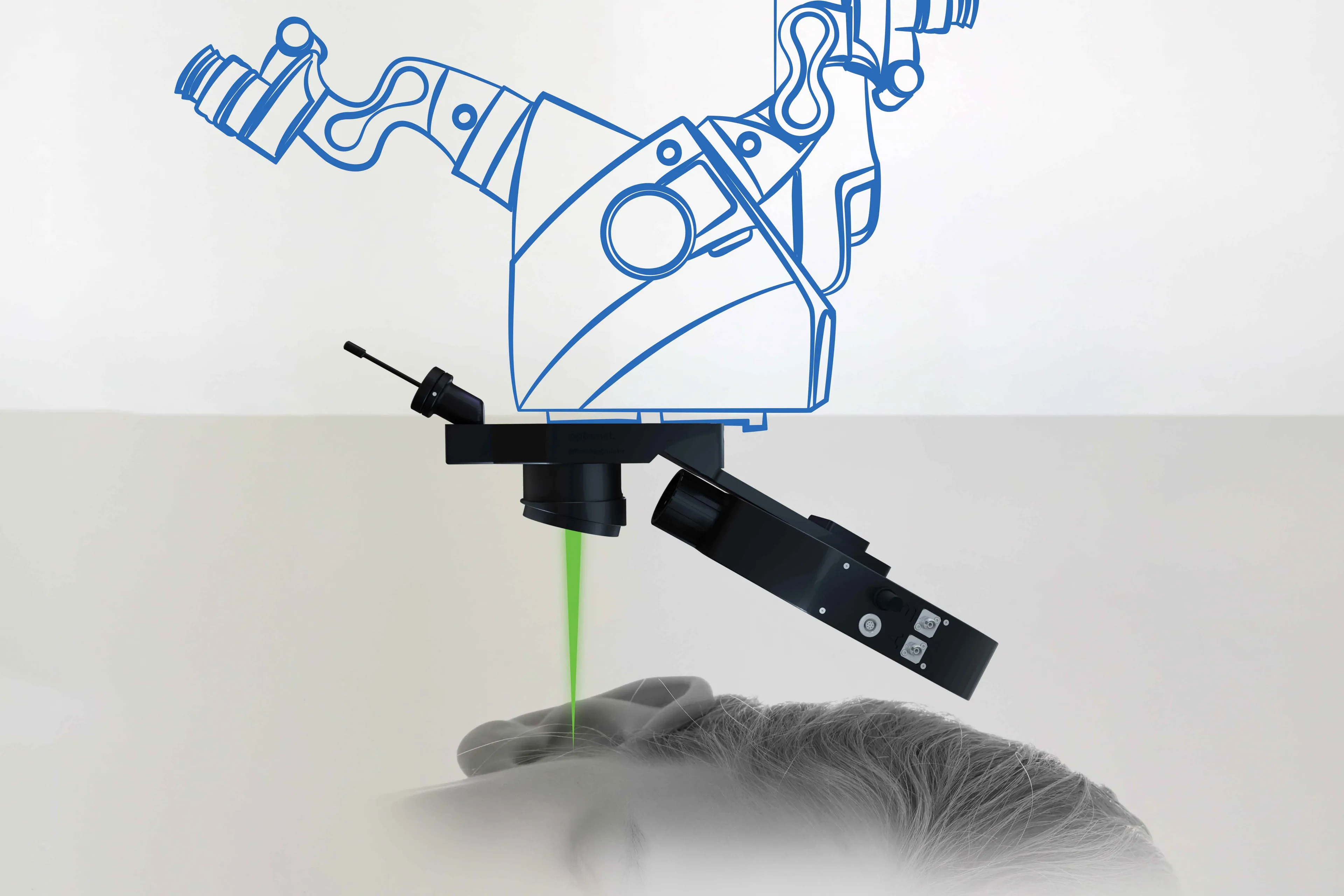 Fiber Micro-Manipulator do precyzyjnych pomiarów drgań w badaniach nad słuchem.