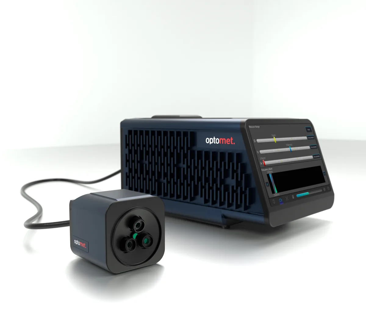 SMART 3D Fiber レーザ振動計。