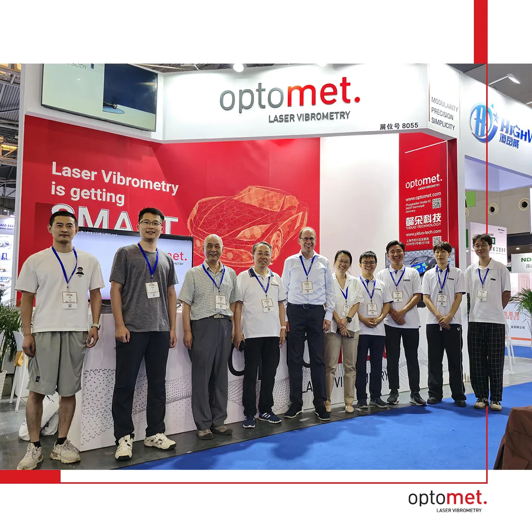 Команда Optomet на выставке Automotive Testing Expo China 2026.