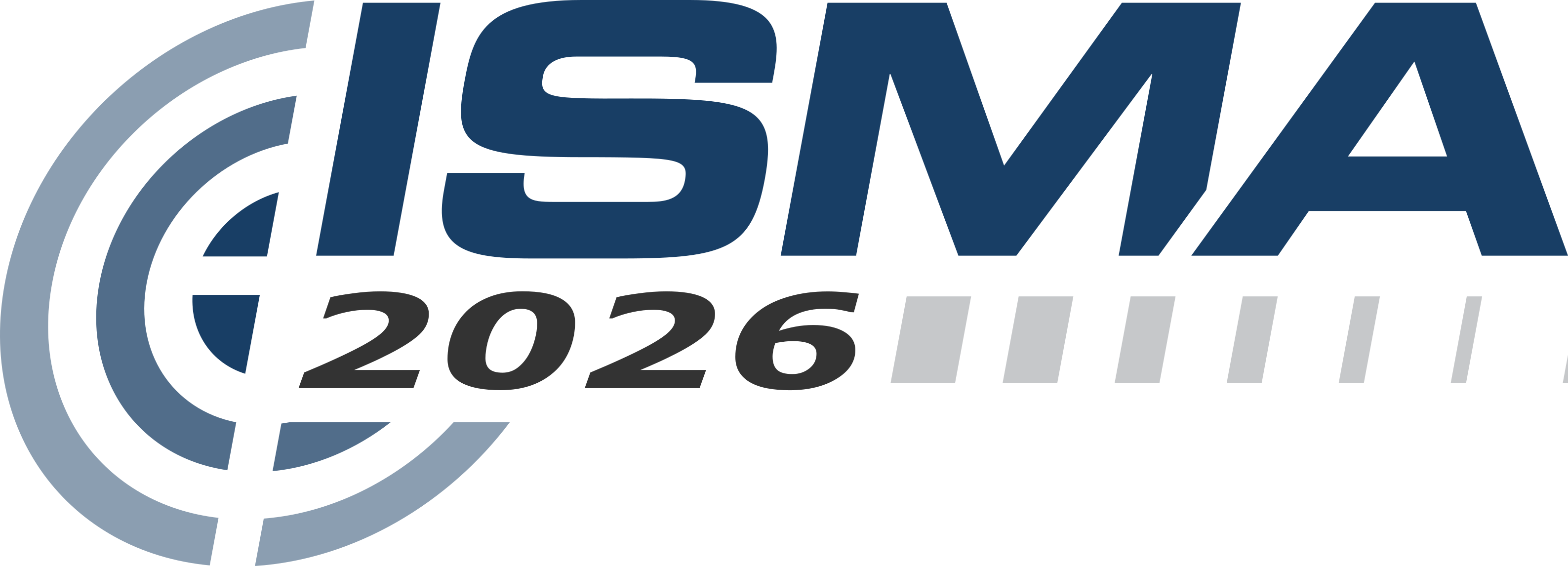 Logotipo de ISMA 2026.