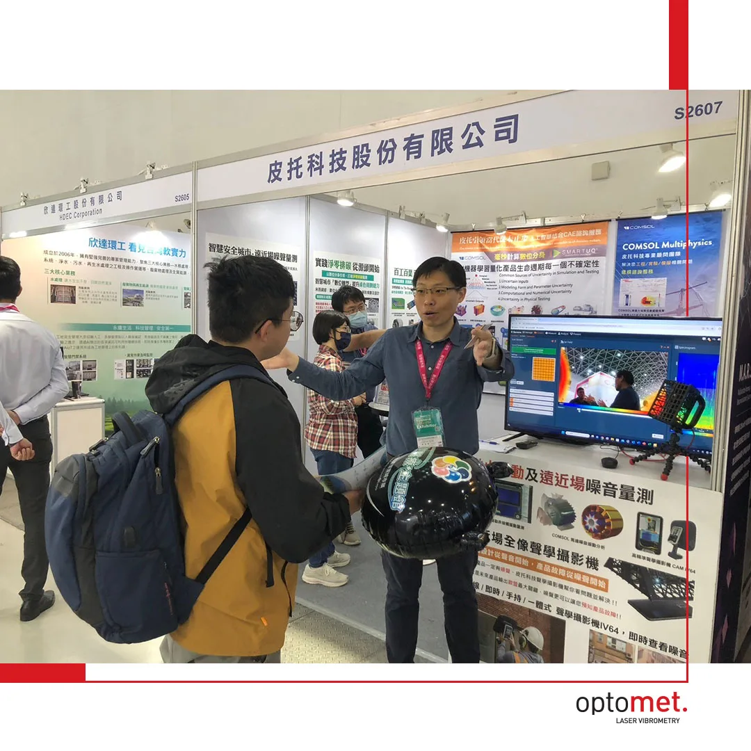 Стенд Optomet на выставке Smart City Exhibition Taipei.