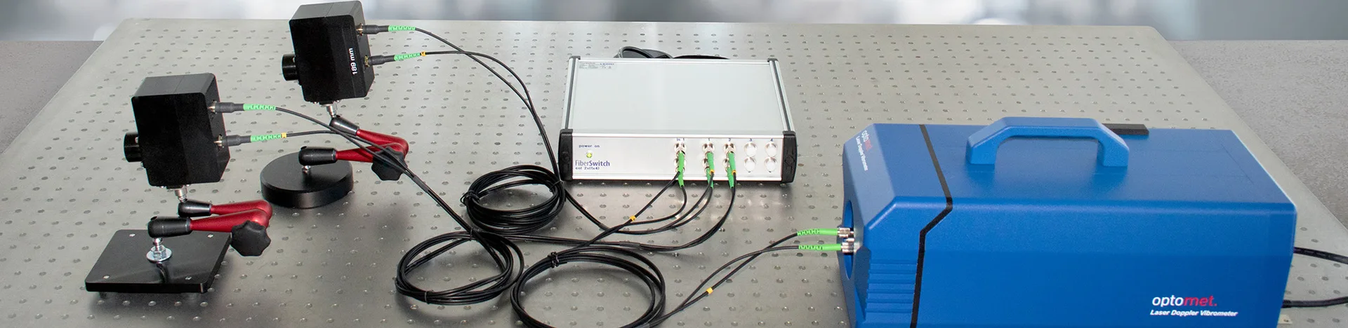Présentation du système de multiplexage par fibre.