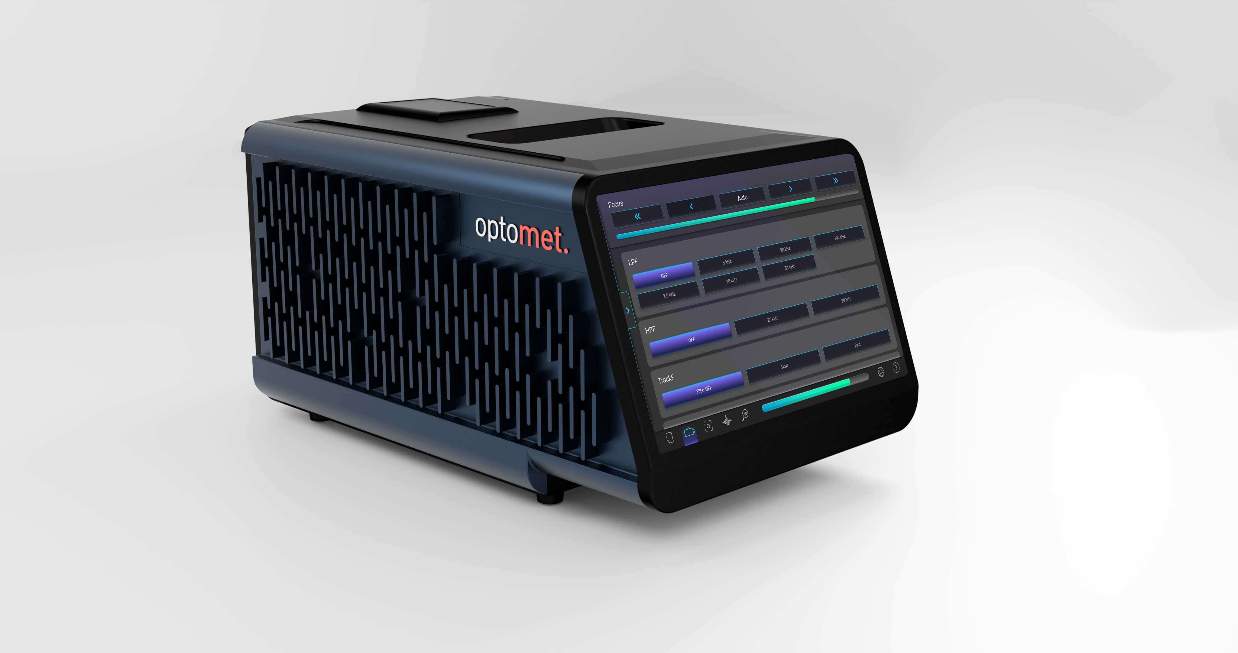 Ficha de producto del vibrómetro láser Optomet SMART Multi-Fiber.