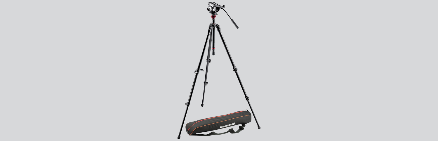 [Translate to Spanisch:] Laser Vibrometer Tripod with Fluid Head