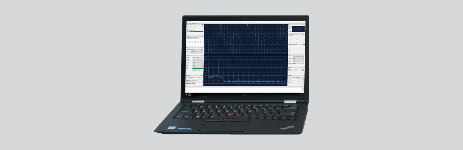 [Translate to Spanisch:] Single Point Laser Vibrometer Analysis Software